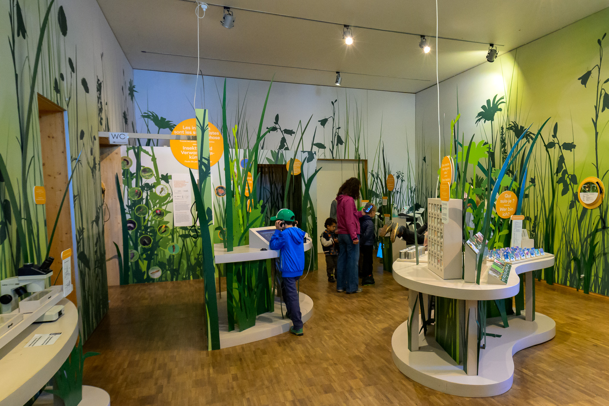 Ausstellung Naturzentrum La Sauge